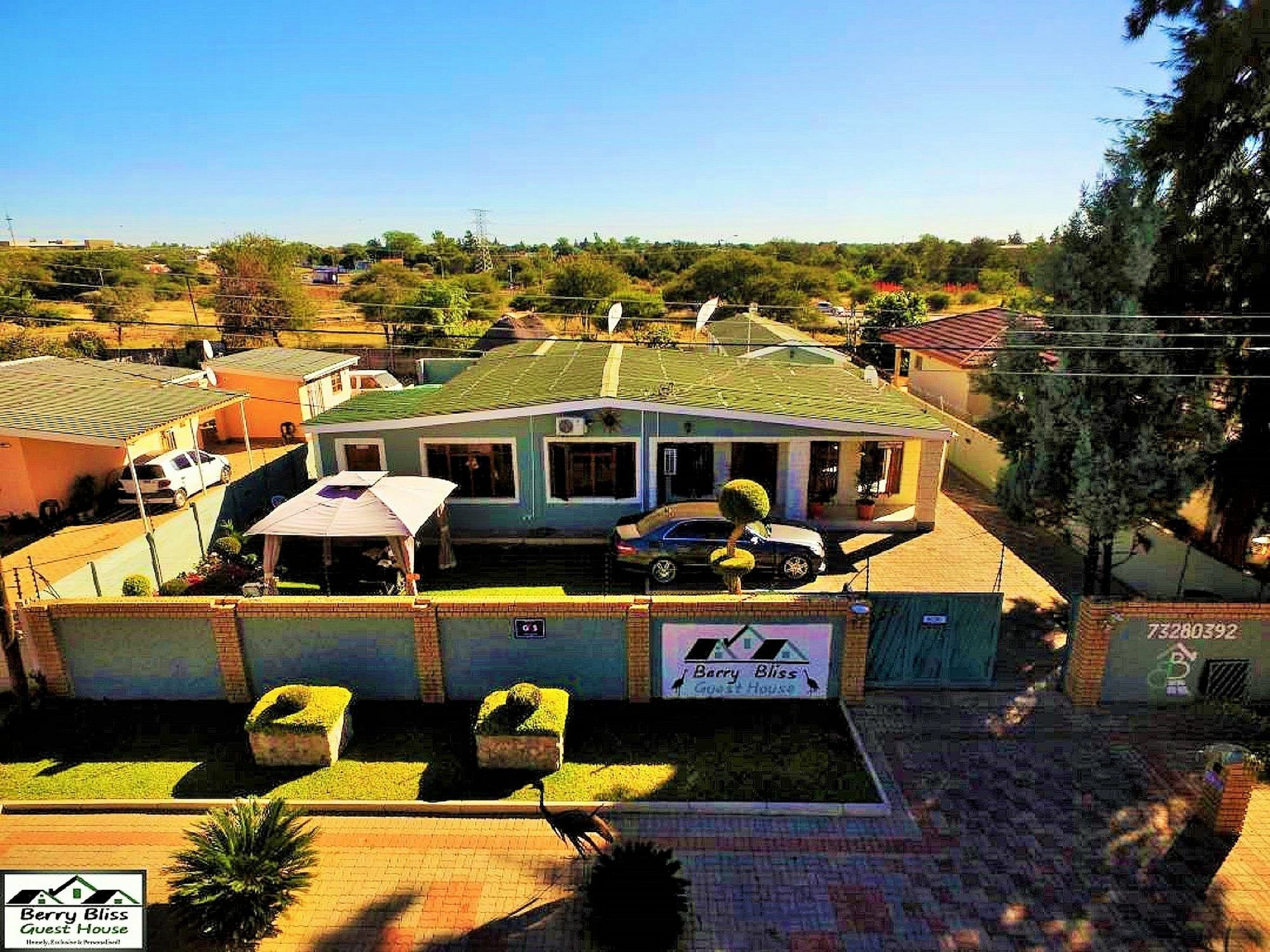 Berry Bliss Guest House Габороне Экстерьер фото